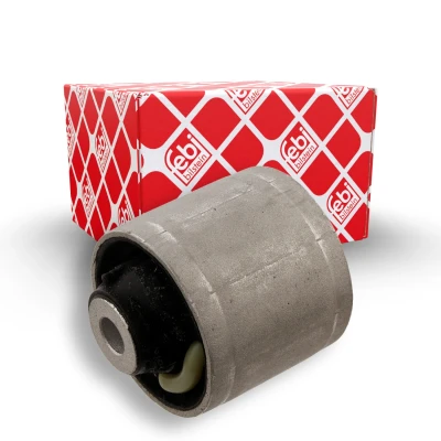 Immagine di FEBI BILSTEIN 31392 Silent Block Assale anteriore Sx, inferiore, posteriore, Dx gomma ovale Cuscinetto metallo