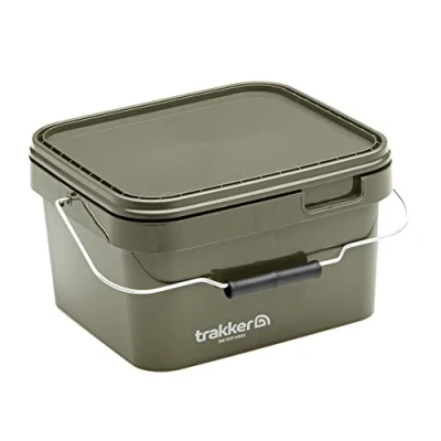 Immagine di Trakker Olive Square Container 5L Secchio da pesca