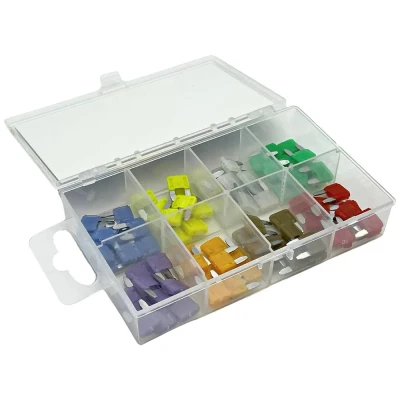 Immagine di ESKA 341.750 Mini fusibile piatto per auto 2 A, 4 5 7.5 10 15 20 25 30 A Violetto, Arancione, Marrone, Rosso, Blu, Giallo, Bianco, Verde