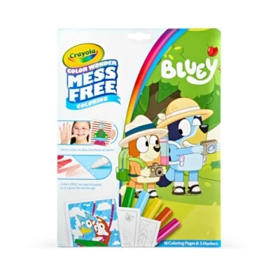 Immagine di CRAYOLA Color Wonder Libro da colorare senza disordine (include 18 pagine e 5 pennarelli Magic Wonder)