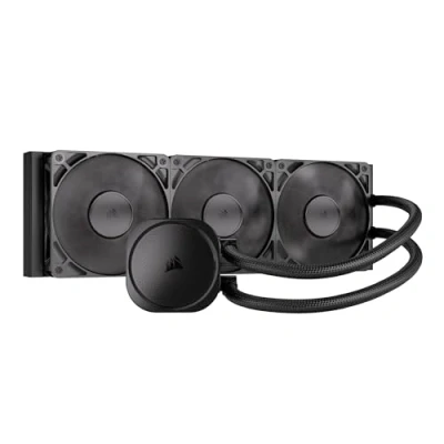 Immagine di CORSAIR NAUTILUS 360 RS Raffreddatore CPU a Liquido 360mm AIO Basso Rumore Connessione Diretta alla Scheda Madre Intel LGA 1851/1700, AMD AM5/AM4 3x RS120 Ventilatori Inclusi Nero