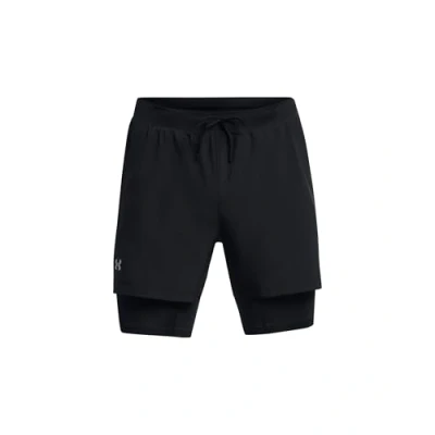 Immagine di Under Armour Uomo UA Launch 5&#039;&#039; 2 in 1 Short, Pantaloncini Palestra Uomo, Shorts Elasticizzati 4 Direzioni, Sportivi Comodi e Traspiranti