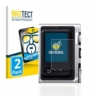 Immagine di brotect Pellicola Protettiva per Fujifilm Instax Mini Evo Protezione Schermo (2 Pezzi) [Trasparente, Anti Impronte]