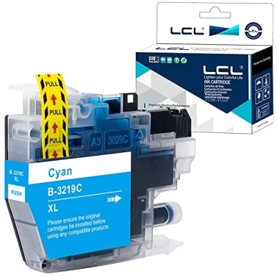 Immagine di LCL Cartucce d&#039;inchiostro Compatibile LC 3219 LC3219 3219XL LC3219XL 3219XLC LC3219XLC (1 Ciano) Sostituzione perBrother MFC J5330DW J6530DW J6930DW J5335DW J5730DW J6935DW