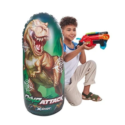 Immagine di XSHOT ZURU X Shot Attack Dino Target Gonfiabile, 4862, Multicolore, One Size