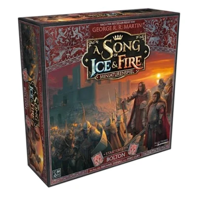 Immagine di CMON, A Song of Ice &amp; Fire Bolton, Starter set, Tabletop, 2 giocatori, dai 14+ anni, 45 60 minuti, tedesco