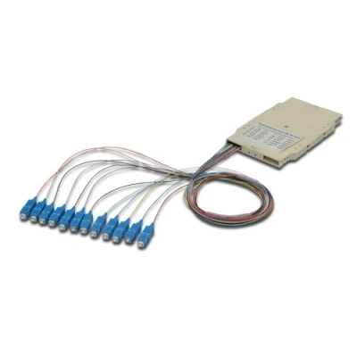 Immagine di Digitus A9652202UPC3 Cassetta di Giunzione Fibra Ottica con 12 Pigtail SC Om3