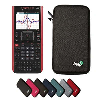 Immagine di CALCUSO Pacchetto Base grigio scuro con Calcolatrice Grafica TI Nspire CX II T CAS