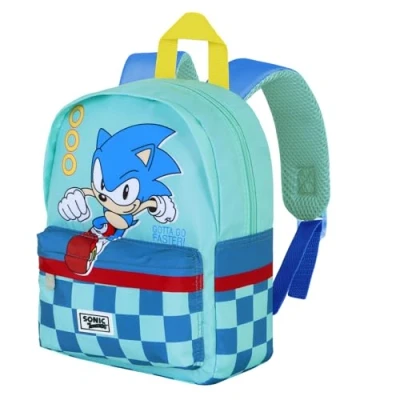 Immagine di Sonic The Hedgehog SEGA Faster Zainetto Prescolare Joy, Blu, 22 x 27 cm, Capacità 5 L