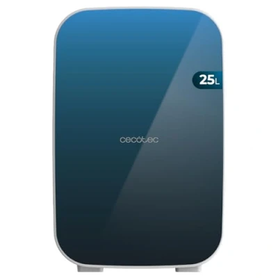 Immagine di Cecotec Mini frigo 25 L Bolero MiniCooling Bahamas Pat 1. Funzionamento 12 V 220 V, compatibile con auto e roulotte, funzione raffreddamento riscaldamento, intervallo di temperatura 7 65 ,