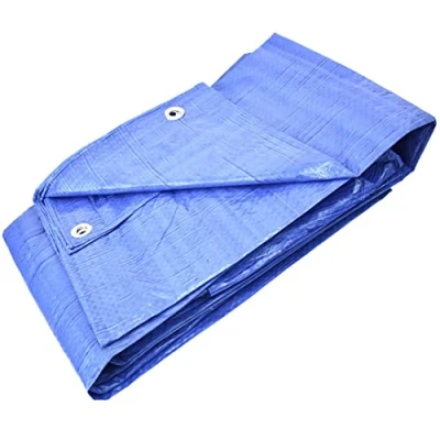 Immagine di GARDENIX Telone multiuso in tessuto, colore blu, 60 g/m² (3 m x 3 m)