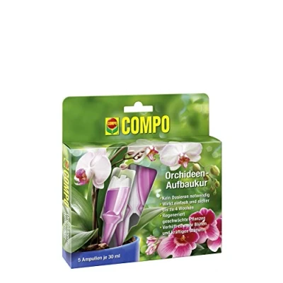Immagine di Compo 23271 Fertilizzante Liquido NPK 0,02 + 0,01 0,03, Lilla, 5 x 30 ml