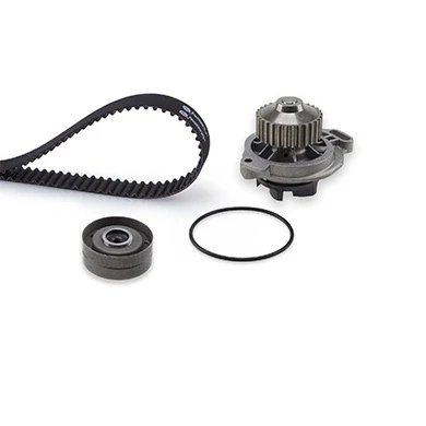 Immagine di GATES KP15245 pompa acqua + Kit Cinghia Distribuzione con Tru Power