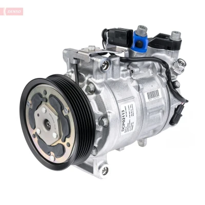 Immagine di DENSO DCP02113 Compressore Aria Condizionata 6SAS14C 12V ND 12 R1234yf, R134a con innesto elettromagnetico AUDI: A6 C7 Avant, A4 B9 Avant