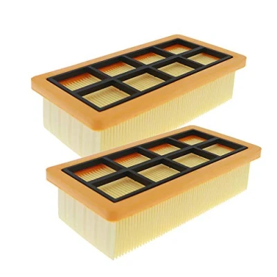 Immagine di WuYan 2 pezzo,Filtro plissettato piatto per Karcher AD 4 Premium Filter KFI 7420 6.415 953.0 3.000 3.200 Accessori aspirapolvere