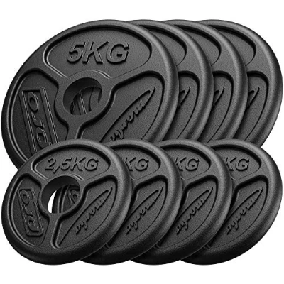 Immagine di Marbo Sport Pesi in ferro Olimpic Set 4 x 5 kg + 2,5 MW 4x5KG_4x2,5KG OLI
