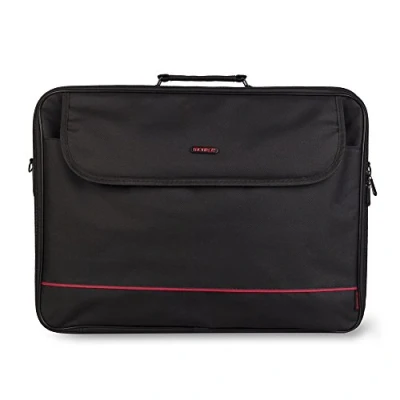 Immagine di MONRAY Passenger Custodia per Laptop in Nylon Notebook Fino a 16&quot;, Colore Nero