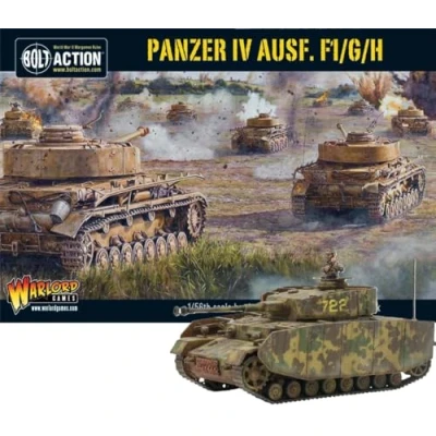 Immagine di Bolt Action Panzer IV Ausf.F1 / G H WGB.WM.505 . Warlord Games
