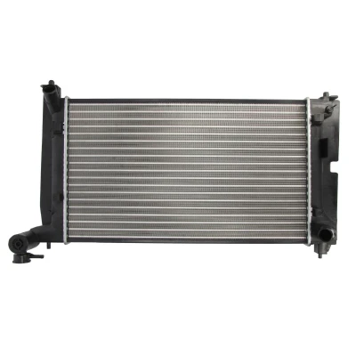 Immagine di THERMOTEC D72023TT Radiatore motore Alluminio 600 353 16 Cambio manuale Alette di raffreddamento montate meccanicamente TOYOTA: Corolla Verso