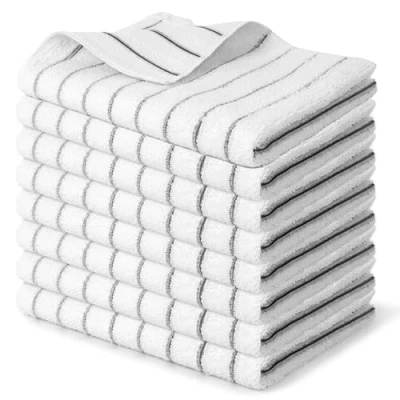 Immagine di Solvant set di 8 Strofinacci Cucina da 65 X 45 cm, Asciugamani Super Assorbenti e Robusti, Canovacci Premium, Cotone Asciutti