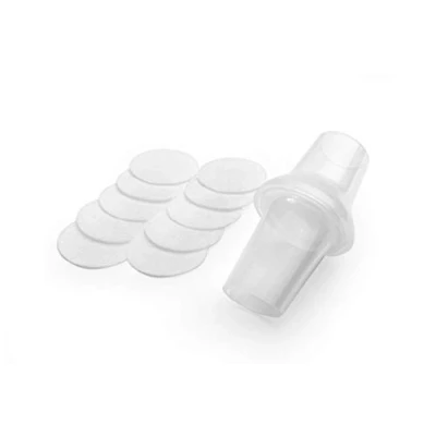 Immagine di Tilcare Kit di filtri per alleviare il muco, filtro anti tosse, pulisce l&#039;aria aiutare con la terapia e mantiene dispositivo pulito 10 aggiunti