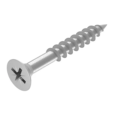 Immagine di SECCARO viti per truciolato 4 x 30 mm, in acciaio inox V2A VA A2, legno con filettatura parziale, Phillips a croce/PZ, 250 pezzi