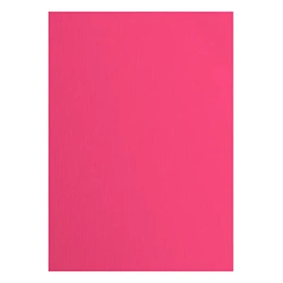 Immagine di Cartoncino Florence Testurizzata Materiali per Biglietti colorati A4 Cupic 10 Fogli Carta Scrapbooking, Biglietti, Fustellatura e Progetti con 216 gsm Rosa