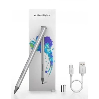 Immagine di Penna Surface Pro 7/8/9/10/11/6/5/4/3/X, Go/Book/Studio/Laptop, sensibilità alla pressione 4096, Stilo,Magnetica Microsoft Pen, gomma e clic con il pulsante destro del mouse