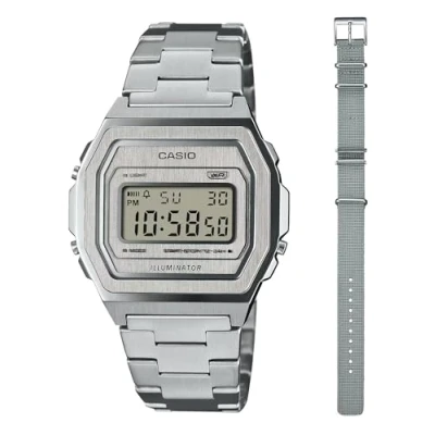 Immagine di Casio Orologio Digitale al Quarzo Donna con Cinturino in Acciaio Inossidabile A1000DN 7ER