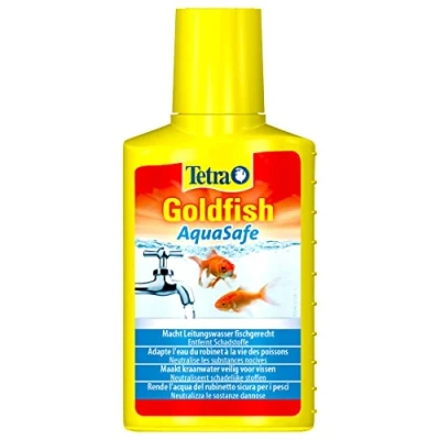 Immagine di Tetra Goldfish AquaSafe 250 ml, Rende l&#039;Acqua del Rubinetto Sicura per i Pesci