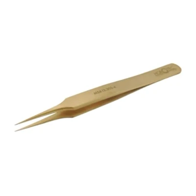 Immagine di KD89 Horotec MSA12.303 Pinzette di precisione per orologeria in ottone, ottima finitura, made Svizzera, diverse misure a scelta (12.303 4)