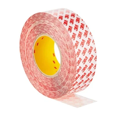Immagine di Dpm tapes Nastro biadesivo GPT in PET: Forte adesione, tenuta su Superfici Difficili. Spessore 0,21 mm, resistente fino a 150 C, con resistenza UV ex 9088 (50 mm x 50 m)