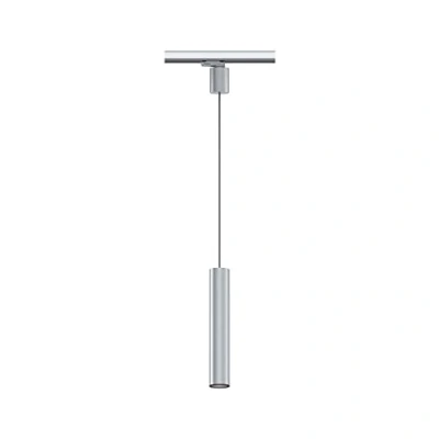 Immagine di Paulmann 95397 ProRail3 Pendel Artemons Max. Binario in Metallo Argentato da 10 W, plastica, Sistema di Illuminazione GU10, Argento