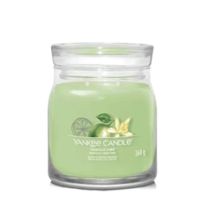 Immagine di Yankee Candle Medium with 2 wicks Vanilla Lime 11 cm / ø 9