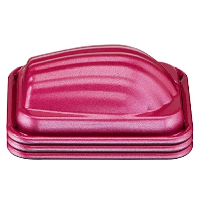 Immagine di Tefal Creabake Set 3 Stampi Muffin, Pasticceria, 8,3 cm e 6,5 cm, rivestimento antiaderente, sistema impilabile, ricette creative dolci salate, cottura facile (J30799)