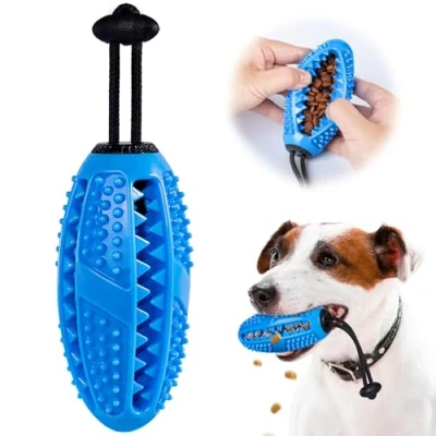 Immagine di Gioco Cani di intelligenza,Bastoncino per La Pulizia dei Denti in Gomma Resistente Taglia Media