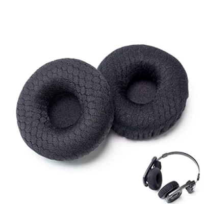 Immagine di Voarmaks Cuscinetti auricolari in schiuma di alta qualità, compatibili con cuffie Koss Porta Pro PP KSC35 KSC75 KSC55 (tutti neri)