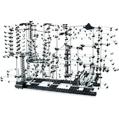 Immagine di 6732 Pista biglie «Estrema» small foot con 35 m di lunghezza, autoassemblato, looping e curve, dai 15 anni