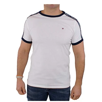 Immagine di Tommy Hilfiger Rn Tee Ss Um0um00562, Magliette a maniche corte Uomo, Bianco (White), XL
