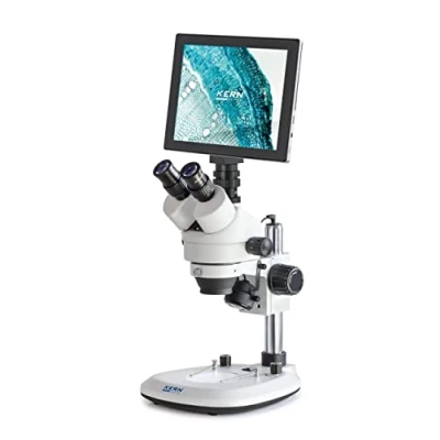 Immagine di Kern OZL 464T241 Microscopio stereoscopico Trinoculare 45 x Luce riflessa, trasmessa