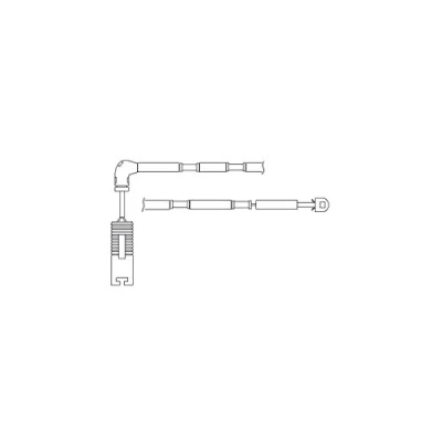 Immagine di DELPHI LZ0181 Kit contatti segnalazione, Usura guarnizione freno