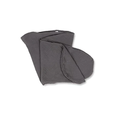 Immagine di doomoo Basics Fodera Tetra Grey per cuscino di gravidanza Comfy Big Federa da allattamento in cotone biologico Nuovo stile con colori naturali il vostro compagno maternità
