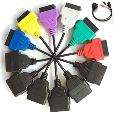 Immagine di OBD Kit Cavo Adattatore A1 A2 A3 A4 A5 A6 Diagnostico a 3 pin OBD2 per il Collegamento Delle Auto Della Serie Italiana