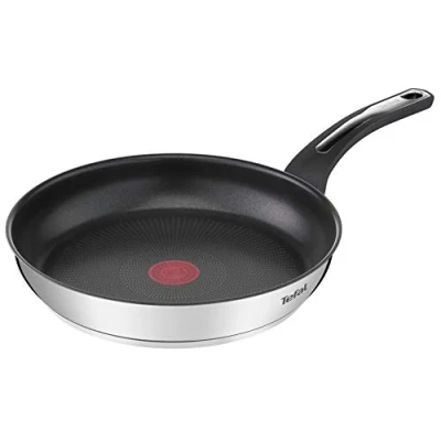 Immagine di Tefal Emotion Padella 28 cm, rivestimento antiaderente, base spessa per una diffusione del calore omogenea, design elegante, manico robusto, induzione indicatore di cottura E3000604