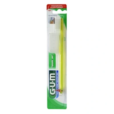 Immagine di Gum 409 Spazzolino da denti classico, Compact Soft, confezione 10 (10 pz)