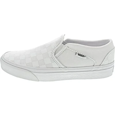 Immagine di Vans Asher, Scarpe da Ginnastica Donna, Checkerboard White White, 40.5 EU