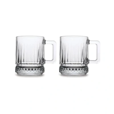 Immagine di Pasabahce Elysia 55432 Set di 2 bicchieri da caffè e tè, 250 ml, ml