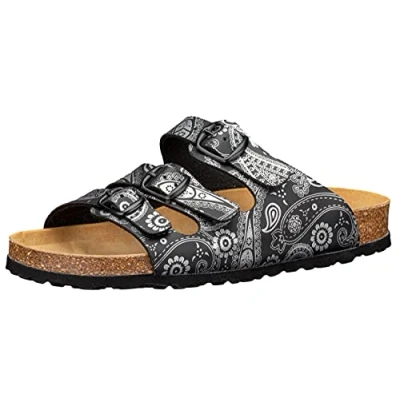 Immagine di Lico Bioline Lady Power, Pantofole, Nero/Argento, 36 EU