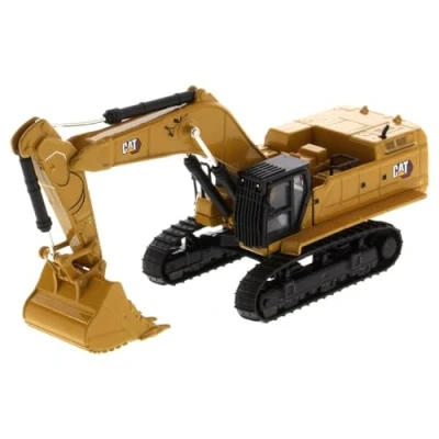Immagine di Diecast Masters 85687 Escavatore Caterpillar con Benna di Grande capacità Cat 395 Me, Scala 1:87, Circa 5,1 x 6,4 15,2 cm, a Partire da 14 Anni, Colore Yellow,