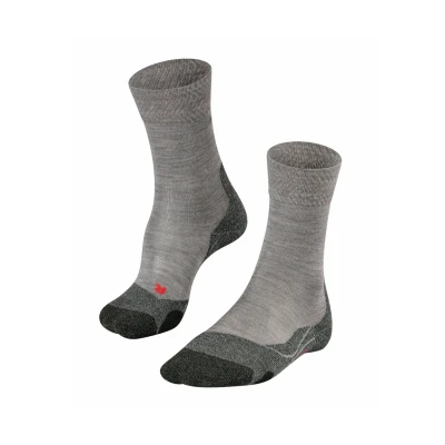 Immagine di Falke TK2 Explore Melange Trekking Functional Mediumcushioned Calze, Donna, Taglia: 37/38, M grey mel